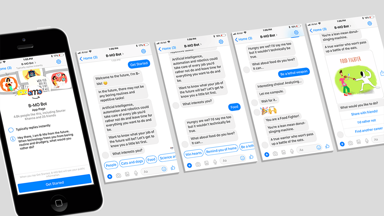 The bot: Tell B-MO what you like, then leave the crystal-balling to him.